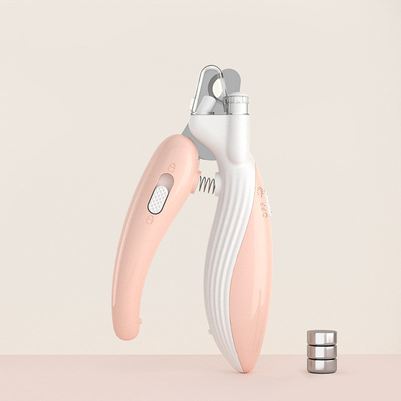 LED Electric Pet Nail Grinder & Clipper – For Dogs, Cats & Small Pets