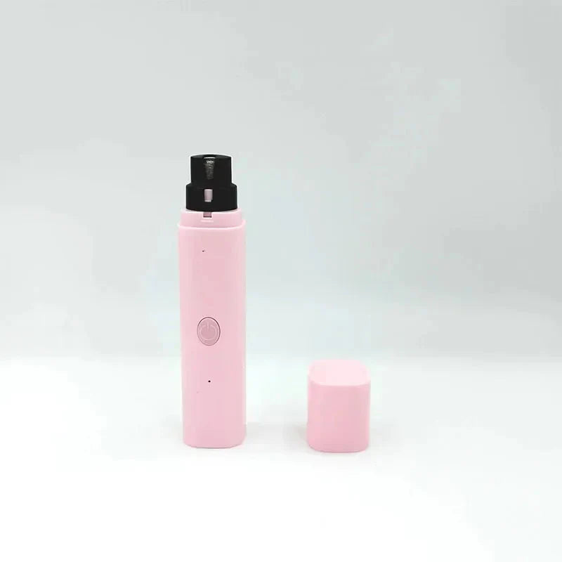 Electric Pet Nail Grinder with LED Light – USB Rechargeable for Dogs & Cats